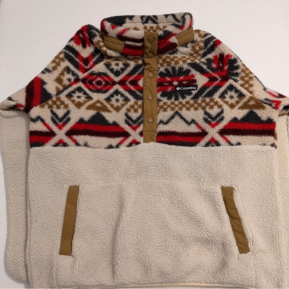 Columbia Other - Columbia‎ Fleece with Geometric Design